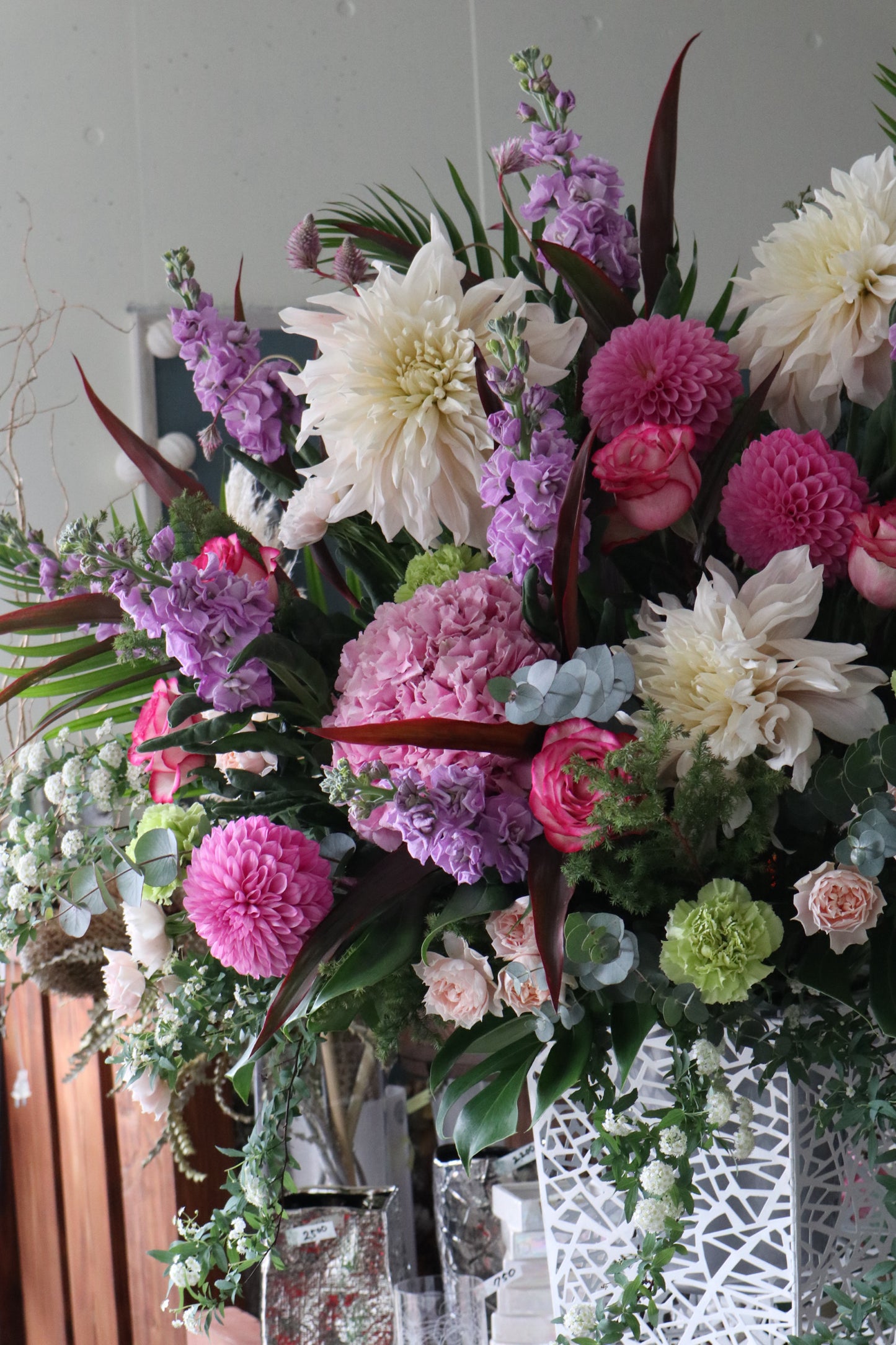 スタンド花 一段 ¥25000