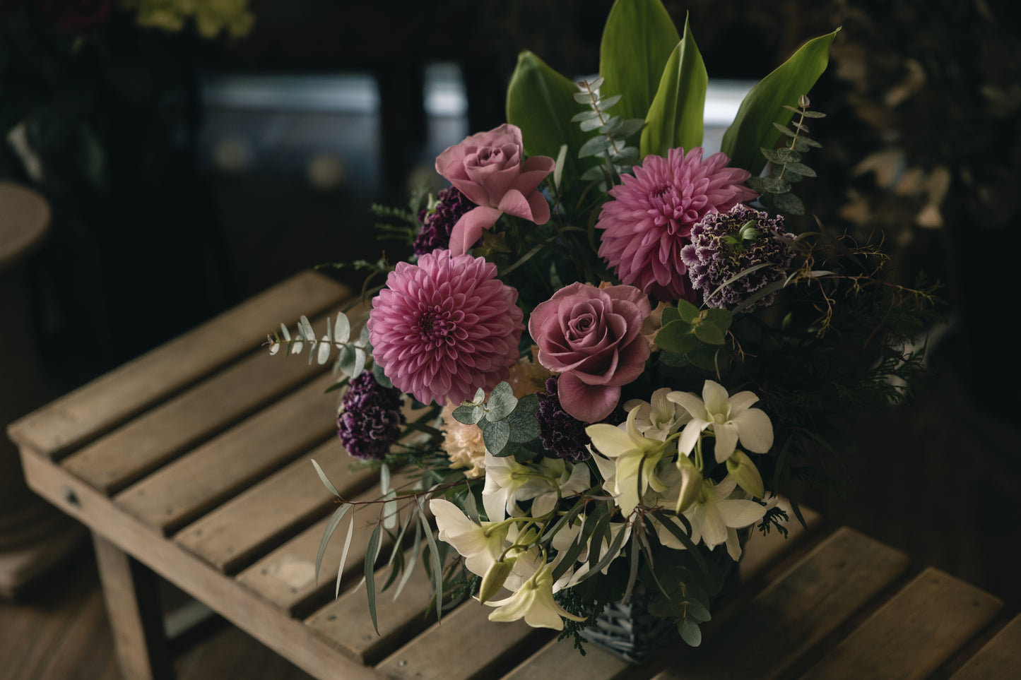 季節のアレンジメント ¥5,500